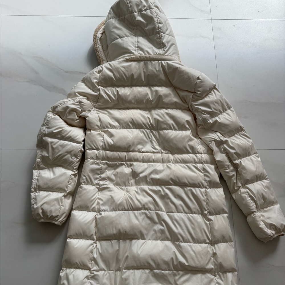 Coach Women's Off-White Hooded Puffer Jacket - Picture 12 of 15
